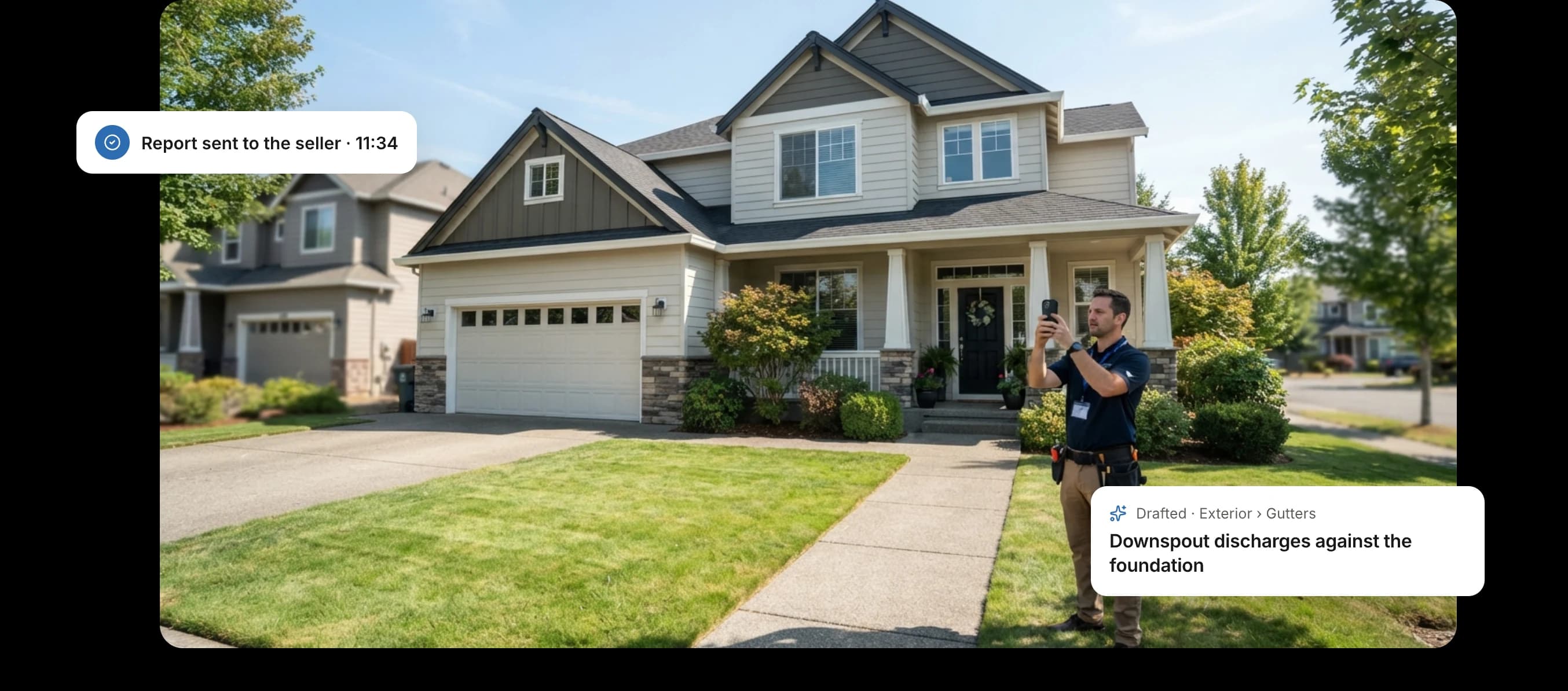 A house about to be listed for sale